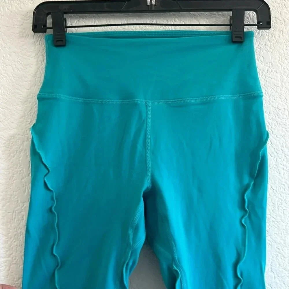 Free People Movement Hearts Aflutter Leggings in Wavy Waters - Size Small